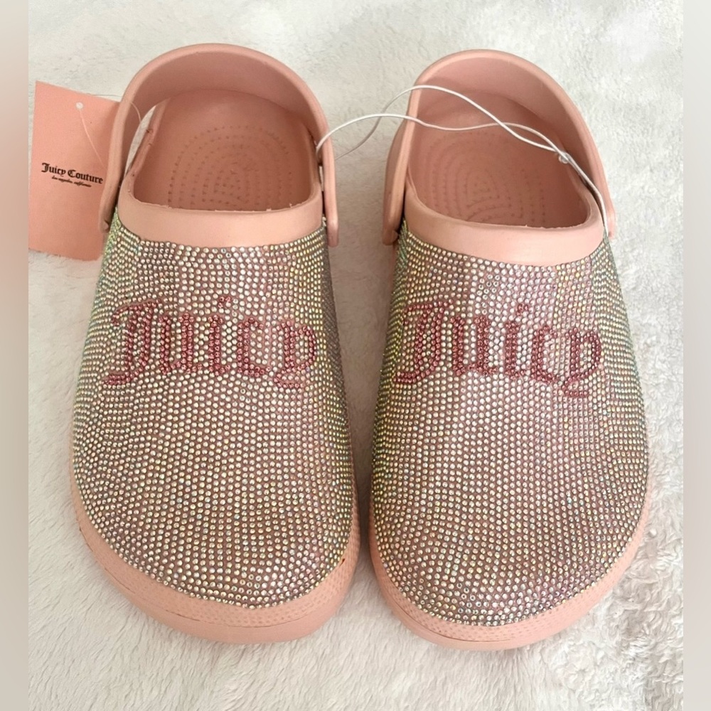 Juicy Couture Cruz BLING✨Rhinestone Clogs